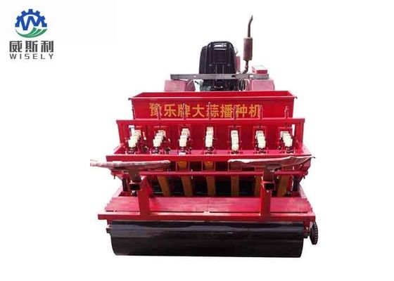 Çin Kırmızı Otomatik Sarımsak Ekici, Sarımsak Dikim Ekipmanları 7 Veya 5 Satırlar Tedarikçi