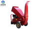 15KW Kırmızı Dizel Ahşap Parçalayıcı Mulcher, Bahçe Parçalayıcı Parçalayıcı Makinesi Tedarikçi