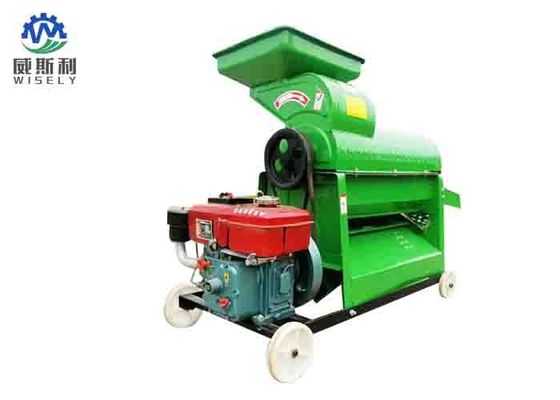 Çin Çiftlik Elektrikli Mısır Sheller Makinesi, Mısır Harman Makinesi 2.2-3KW 2000r / Min Tedarikçi