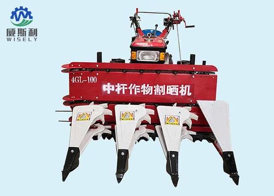 Çin Basit Yonca / Pirinç Reaper Makinesi, Küçük Pirinç Hasat Makinesi Geri Çekin Tedarikçi