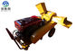 Mini Bahçe Yaprak Chipper Shredder / Ahşap Parçalayıcı Taşlama Makinesi 0.4-0.8t / H Tedarikçi
